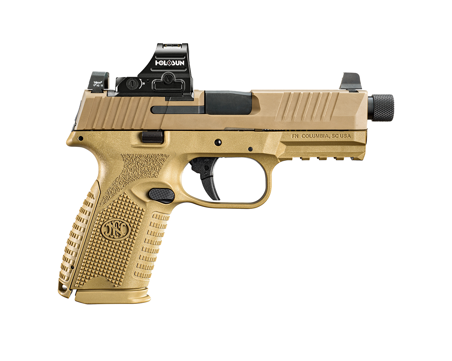 FN 66101938    509M T NMS HOL NS 9MM  15/24R   FDE