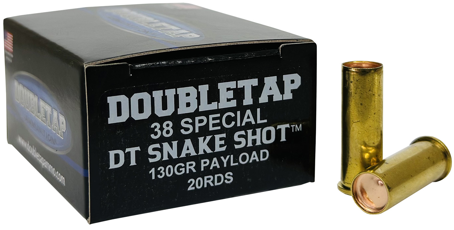 DoubleTap Ammunition 38Spss2 Snake Shot 38 Special 20 Per Box/ 50 Case