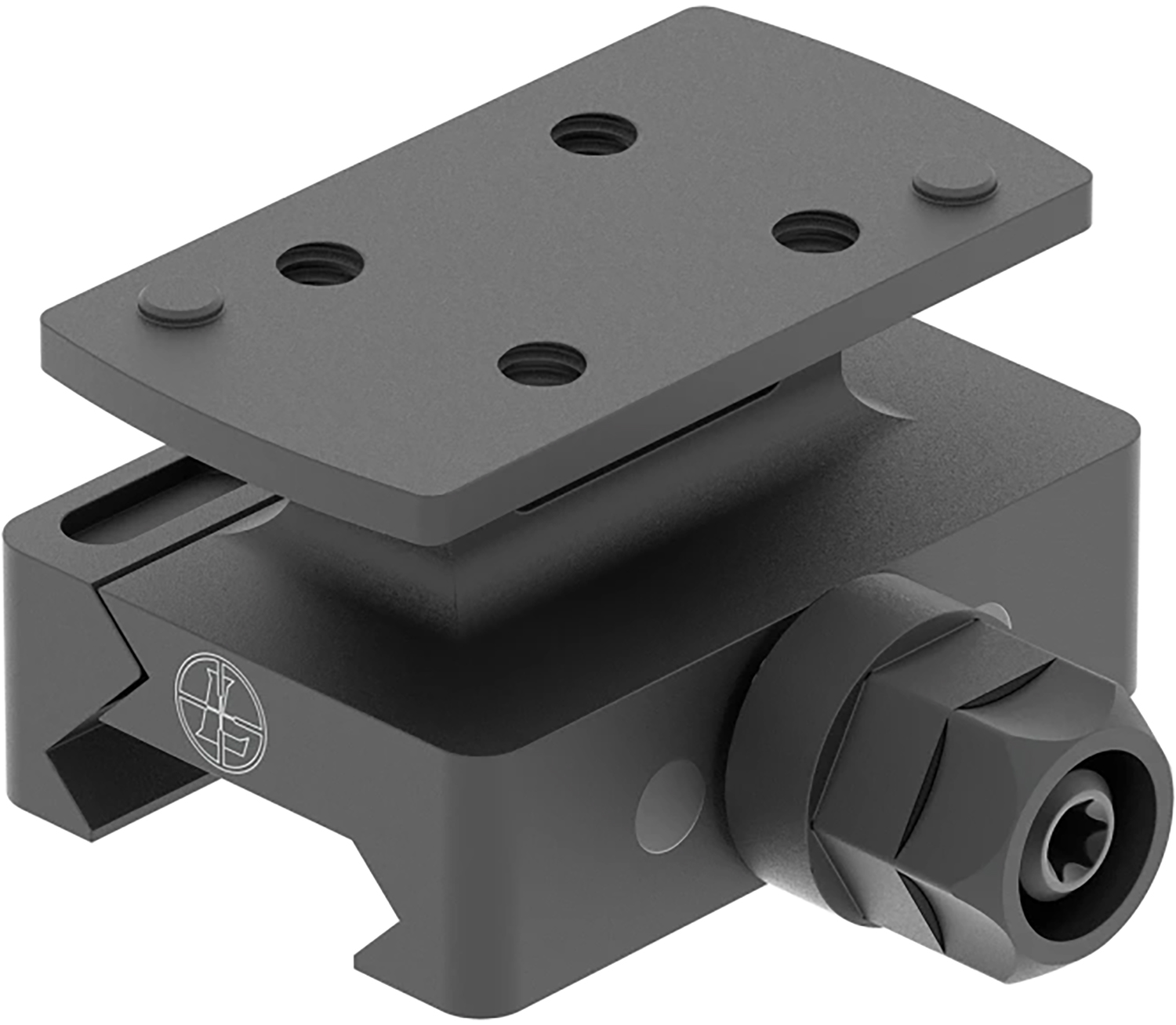 Leupold 171861 DeltaPoint Pro AR DLOC Mount Matte Black 0 MOA