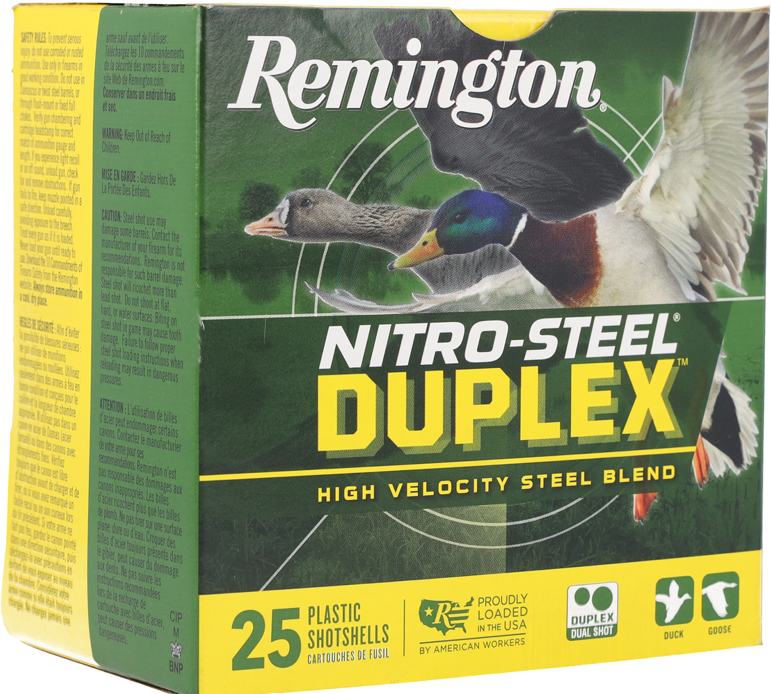 Remington Ammunition R26645 12Gauge 3" 1 1/4oz 4/BBShot 25 Per Box/10... - Remington - 12 GAUGE