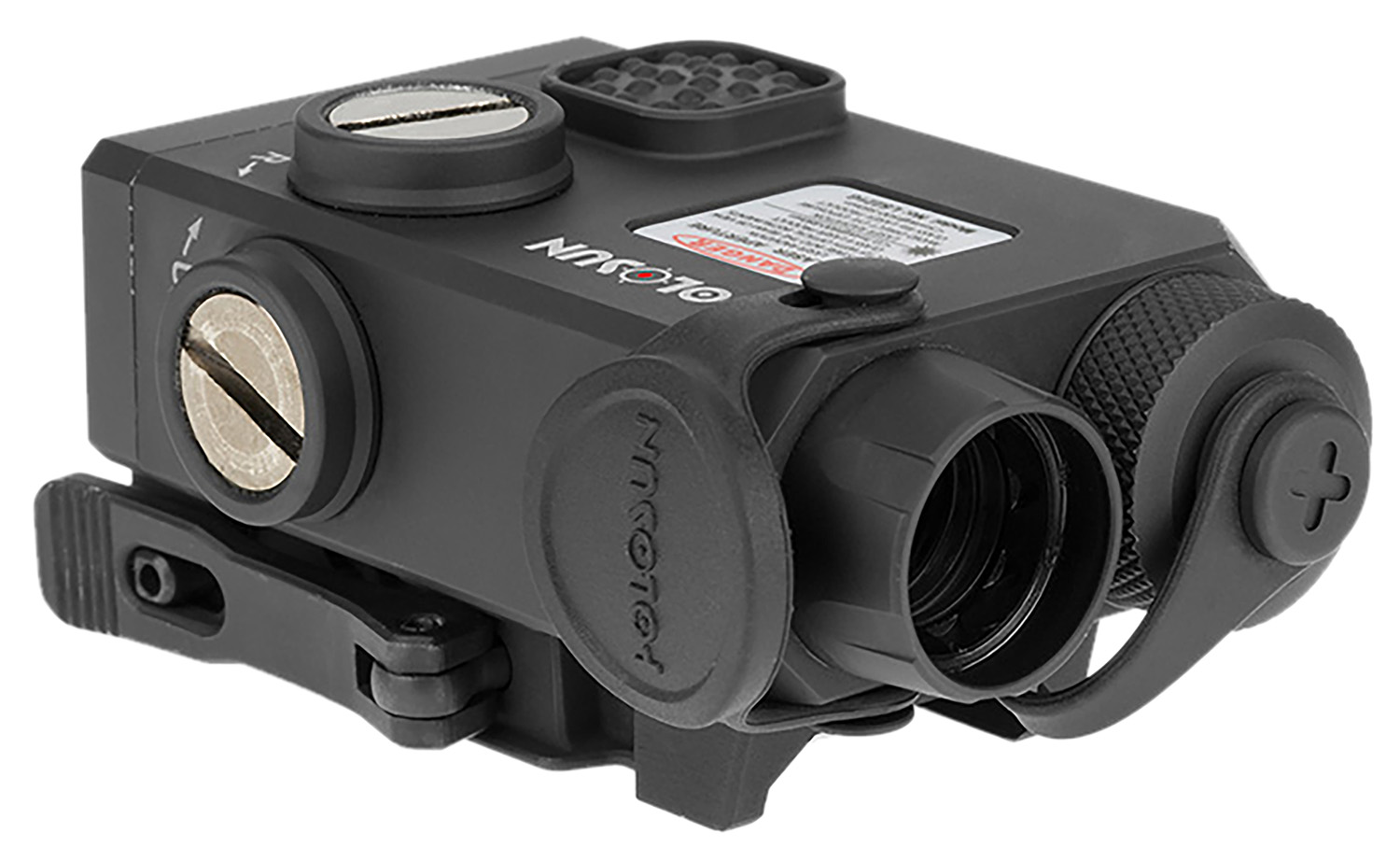 LS221R Lasersight Red/IR Pointer, 0.7mw IR, 0.5 MOA, High/Low Brightness, Quick Release, IP67, CR123A, 7075