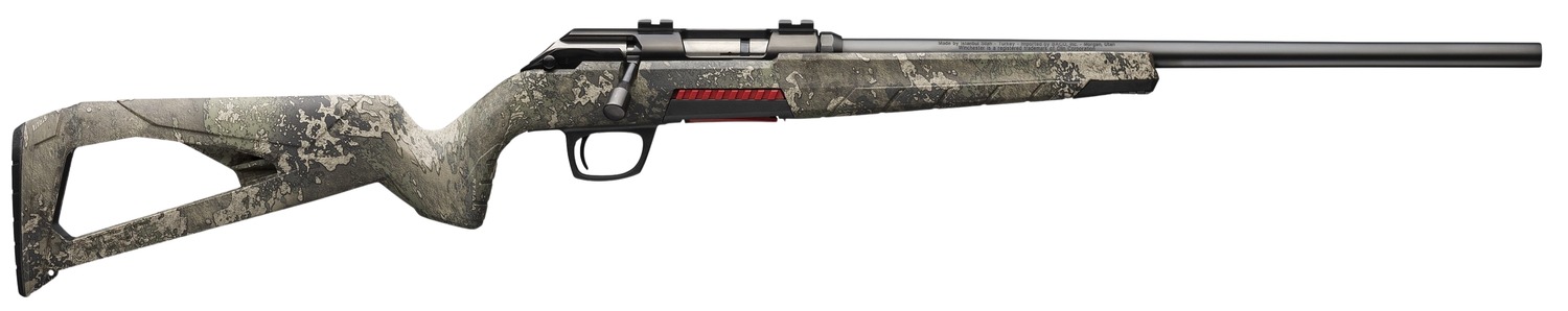 Winchester Repeating Arms 525206186 Xpert  Full Size 17 WSM 8+1 18" Matte Black Button Rifled Barrel, Matte Black Steel Drilled & Tapped Receiver, TrueTimber Strata Fixed Synthetic Stock