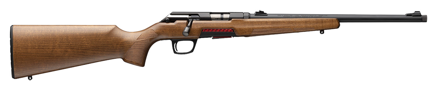 Winchester Repeating Arms 525214102 Xpert Sporter SR Full Size 22 LR 10+1 16.50 Matte Black Threaded Sporter Barrel, Drilled & Tapped Matte Black Steel Receiver, Fixed Satin Walnut Stock