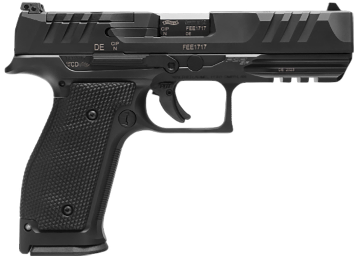Walther Arms 2880032 PDP SF Full Size Frame 9mm Luger 10+1 4.50