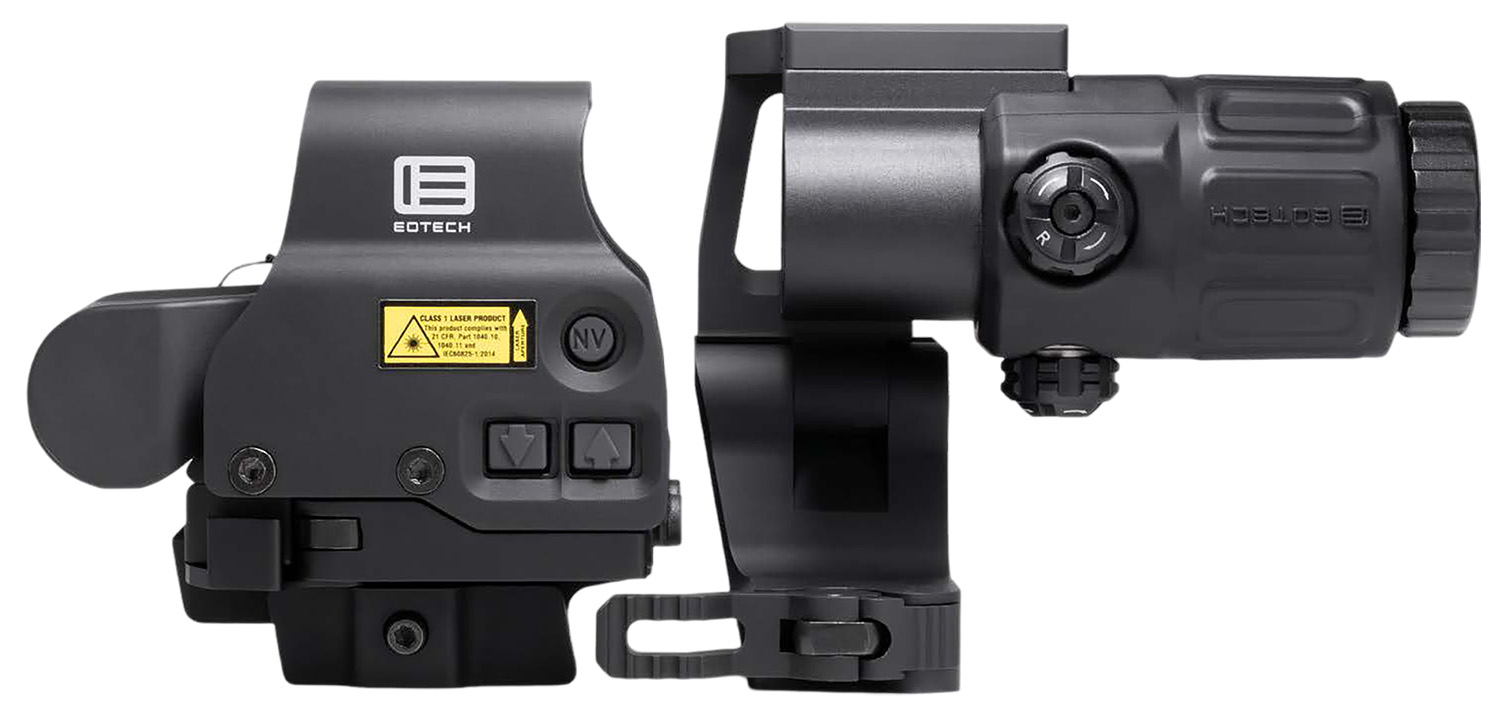 Eotech HHSSTC HHSSTC EXPS & G33 Magnifier Matte Black 1x/3x 1.20 x 0.85 1 MOA Red Dot/68 MOA Ring