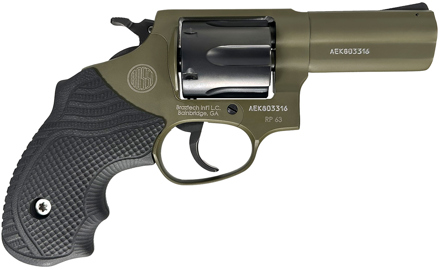 Rossi RP63 Double/Single Action Revolver 357 Magnum 3" Barrel