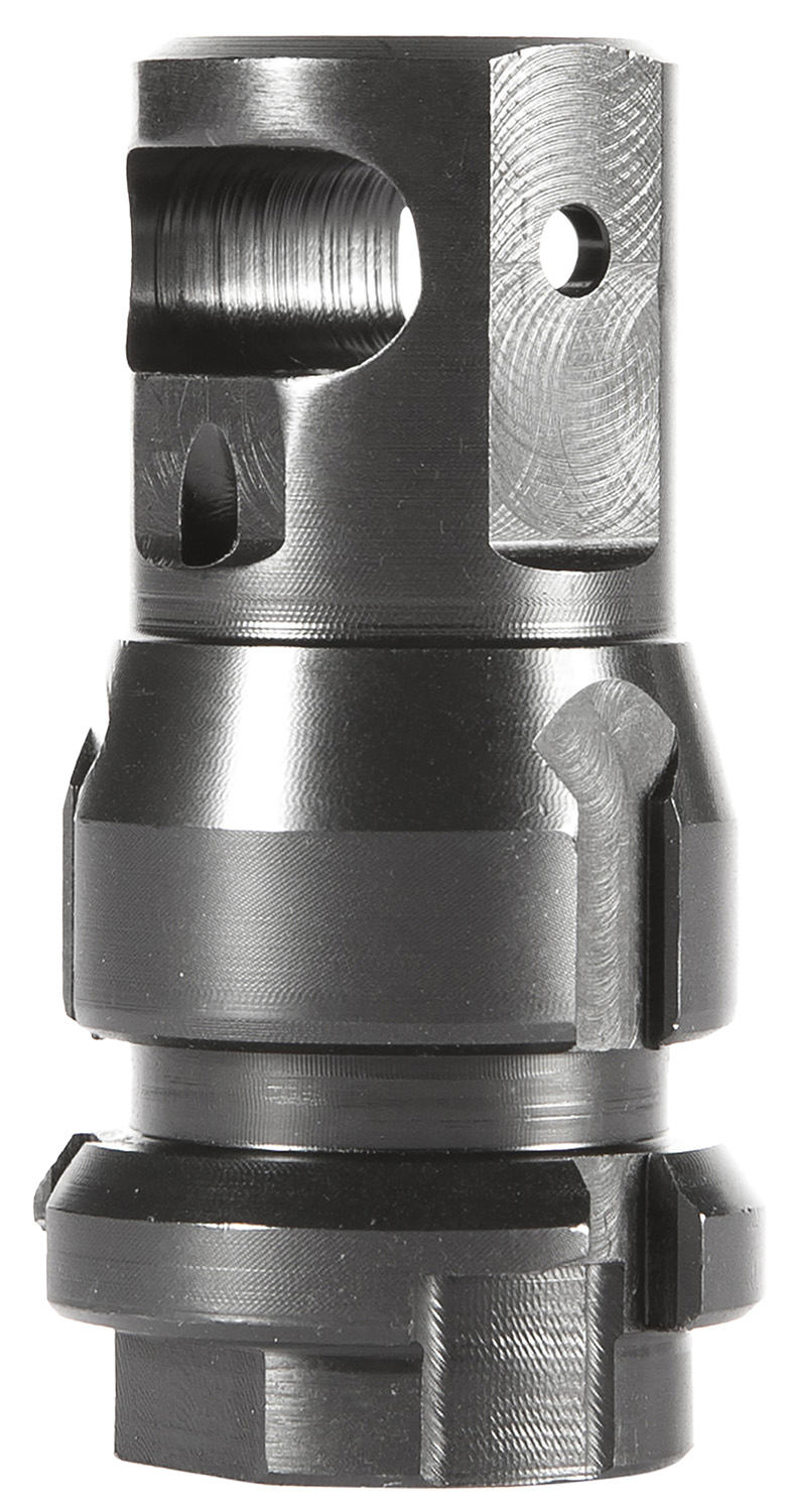 Dead Air Armament Key Mount Muzzle Brake Black 1/2X36 Threads .38 Bore - Dead Air - KEYMICRO BRAKE