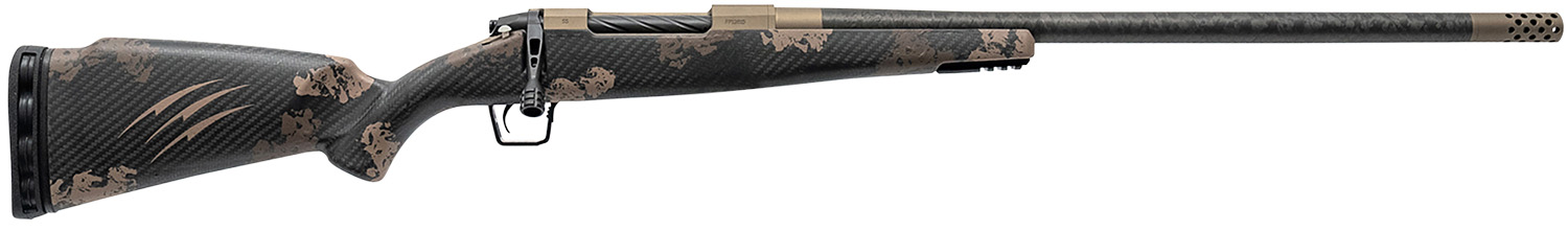 Fierce ROG7RM22BRS Carbon Rogue 7mm Rem Mag 22" Rifle, Camouflage Finish