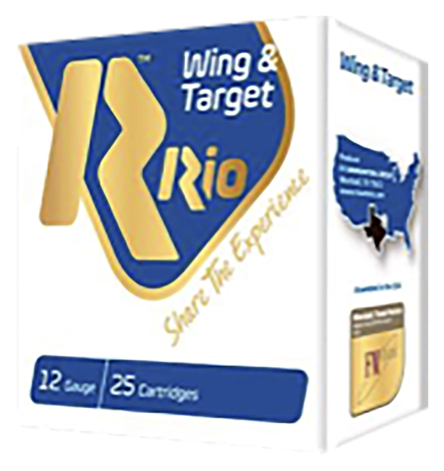 Rio Wing & Target 12 Gauge 2 3/4" 1 oz 8 Shot Shotshells 25 Round Box