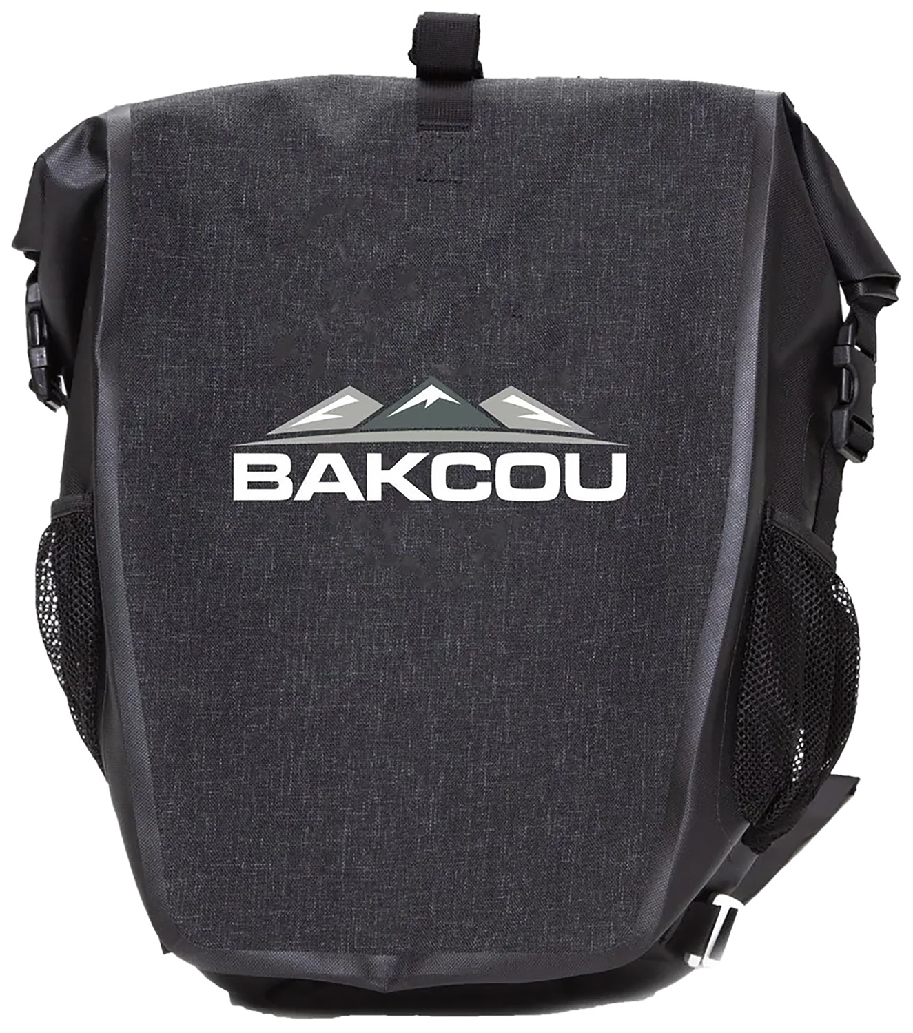 Bakcou APB Pannier Bag Black Heavy Canvas 20L Waterproof Set of 2