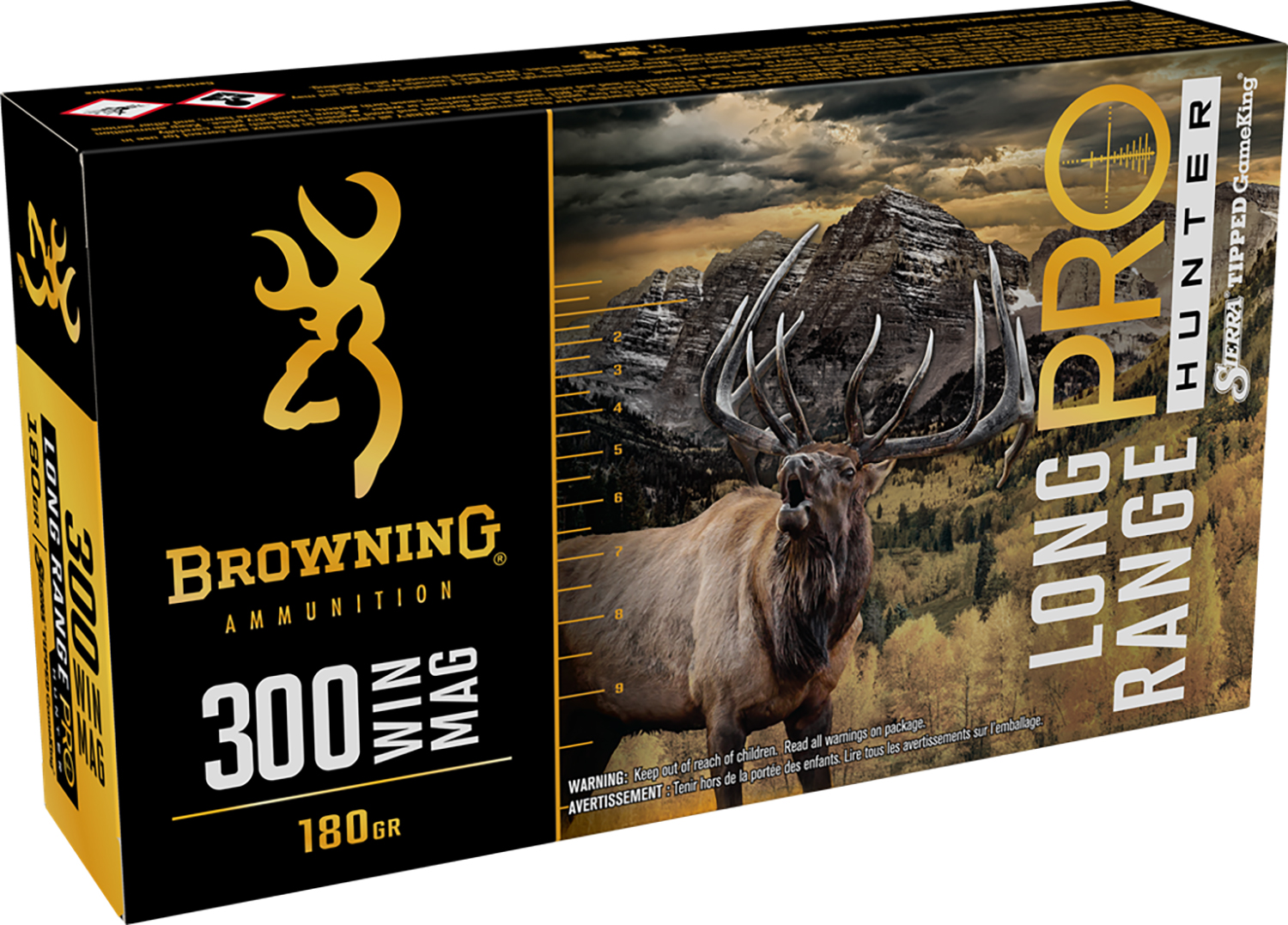 Browning Long Range Pro Hunter 300 Win Mag Ammo 180gr