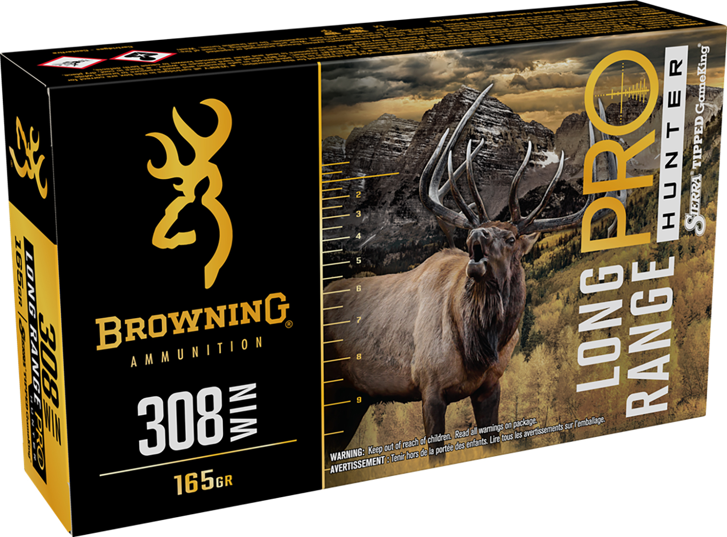 Browning LRP Hunter .308 Win Ammo Tipped GameKing 165 Grain