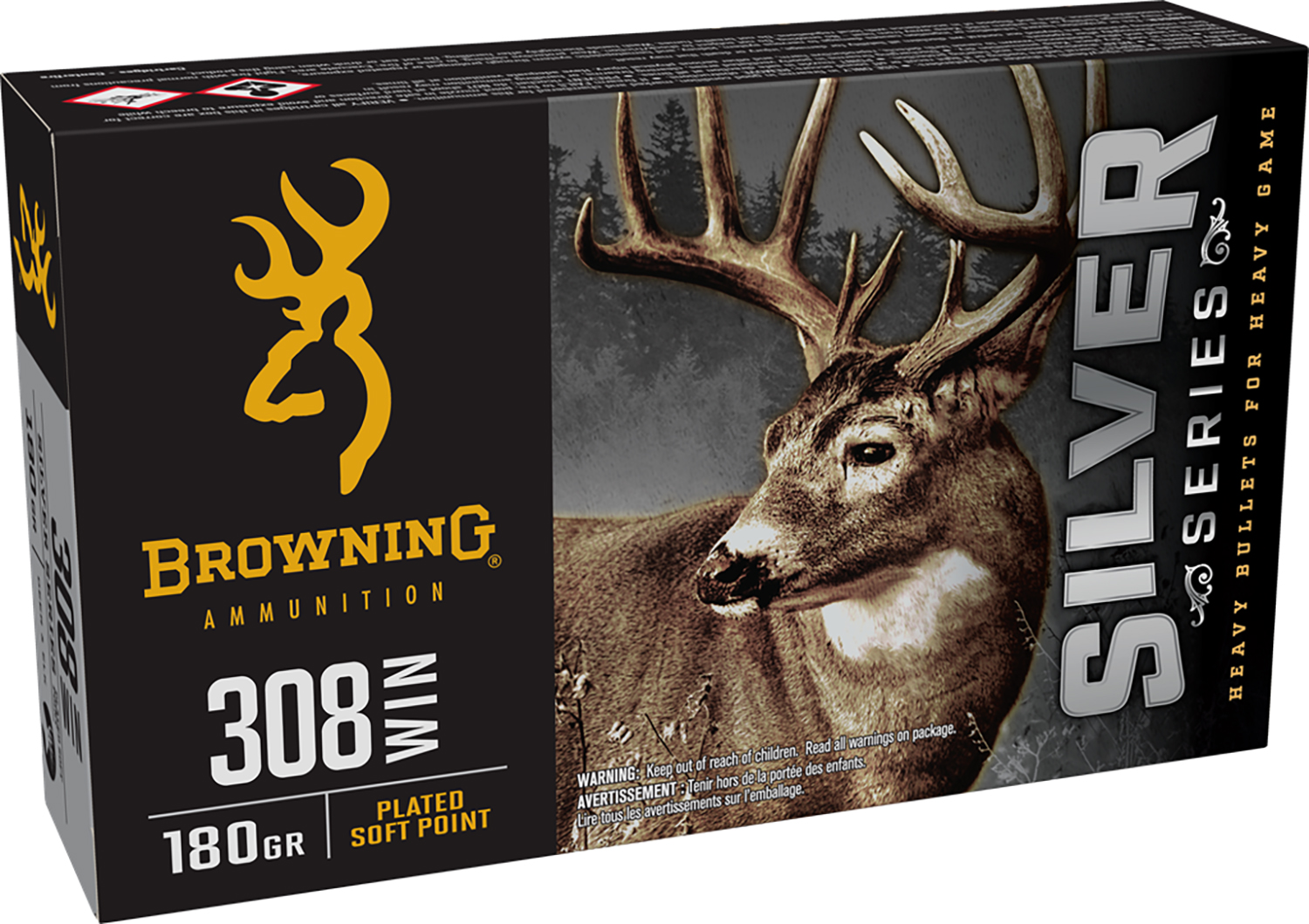 Browning Silver Series .308 Win 20 Rounds 180 Grain PSP