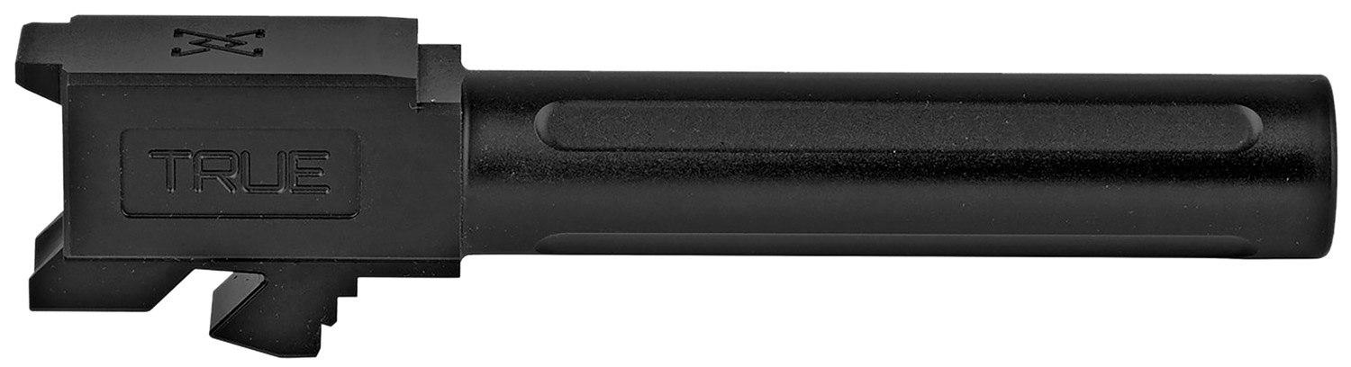 TRUE PRECISION Non-Threaded Black Nitride Barrel for Glock 19 (TP-G19B-XBL)