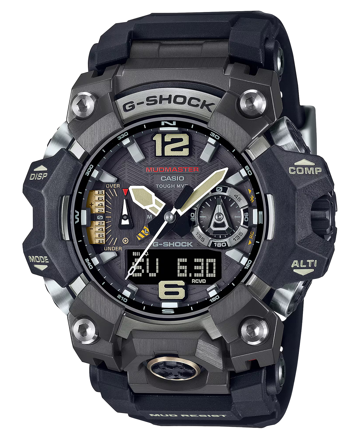 GSHOCK GWGB10001ACR Ana-Digi Bluetooth Solar Watch Black