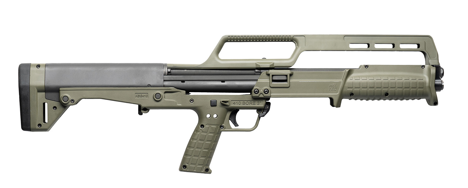 Kel-Tec KSG410GRN Shotgun 18.5" 10+1 Green Synthetic - Kel-Tec - 410 Bore