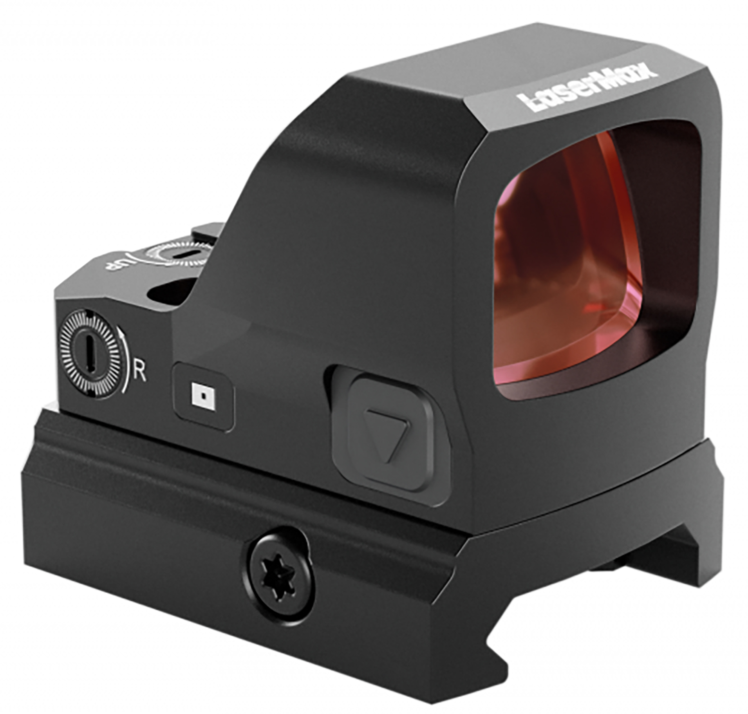 LaserMax LMMRDS Micro Red Dot Sight 4 MOA Matte Black RMSc 10,000 Hour