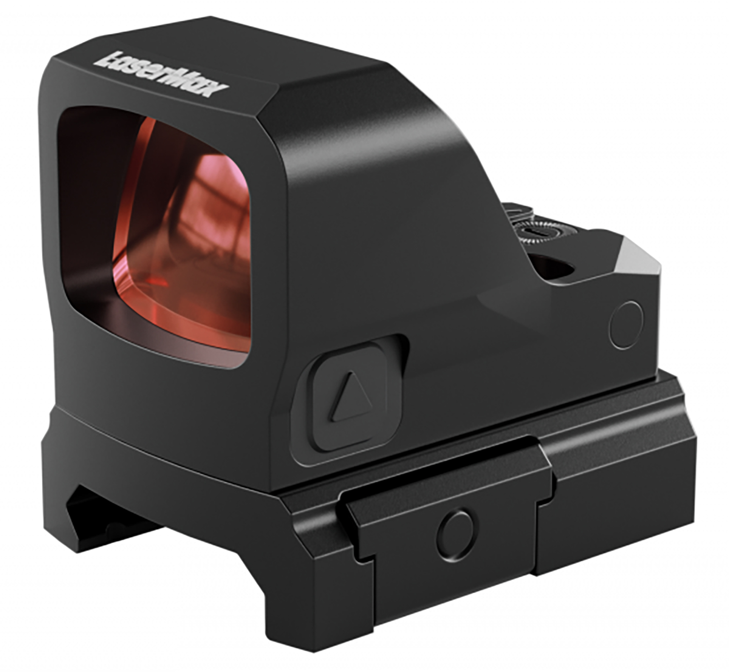 LaserMax Micro Red Dot Sight Reliable 4 MOA Micro Pistol Optic 5 LaserMax Micro Red Dot Sight side view