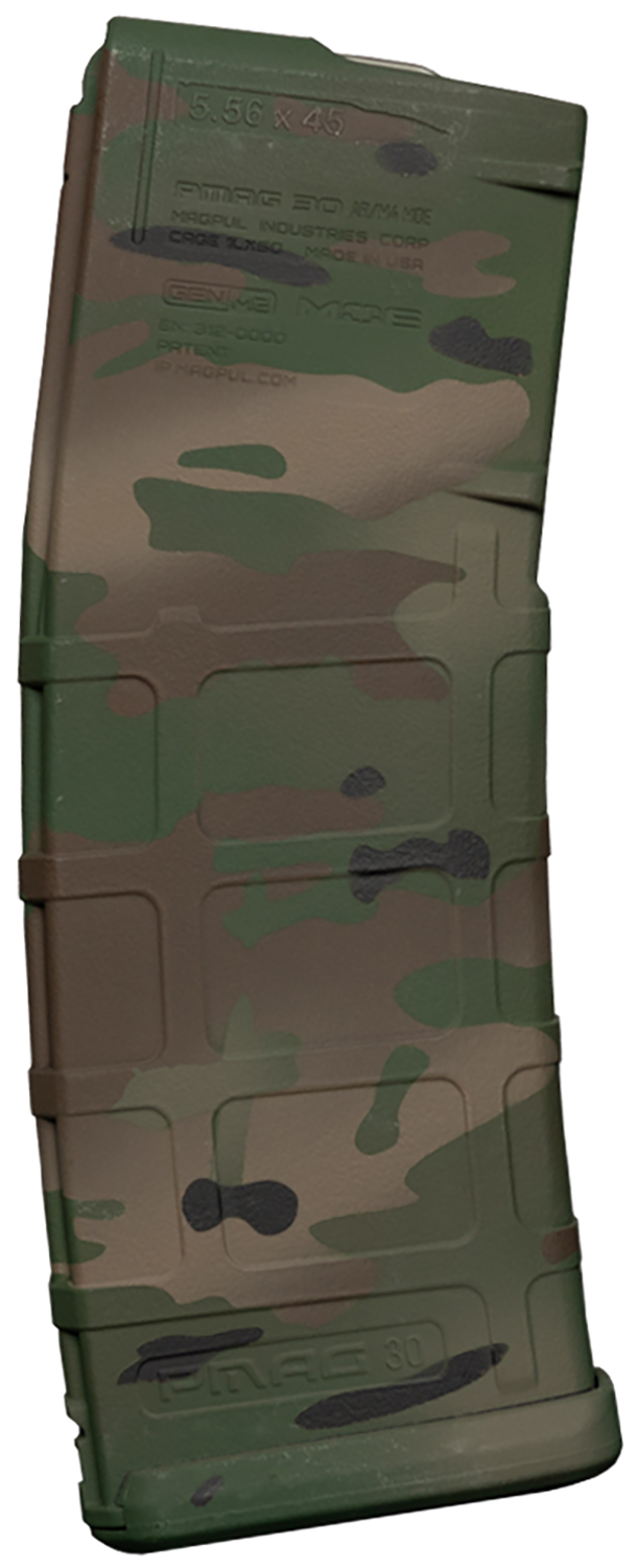 Weapon Works 228055 PMAG GEN M2 MOE 30rd AR/M4 Multi-Cam Woodland