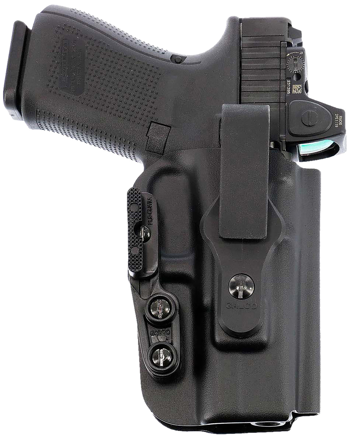 Galco TR3286RB Triton 3.0 Holster Black for Glock 26/27 Gen3-5 IWB