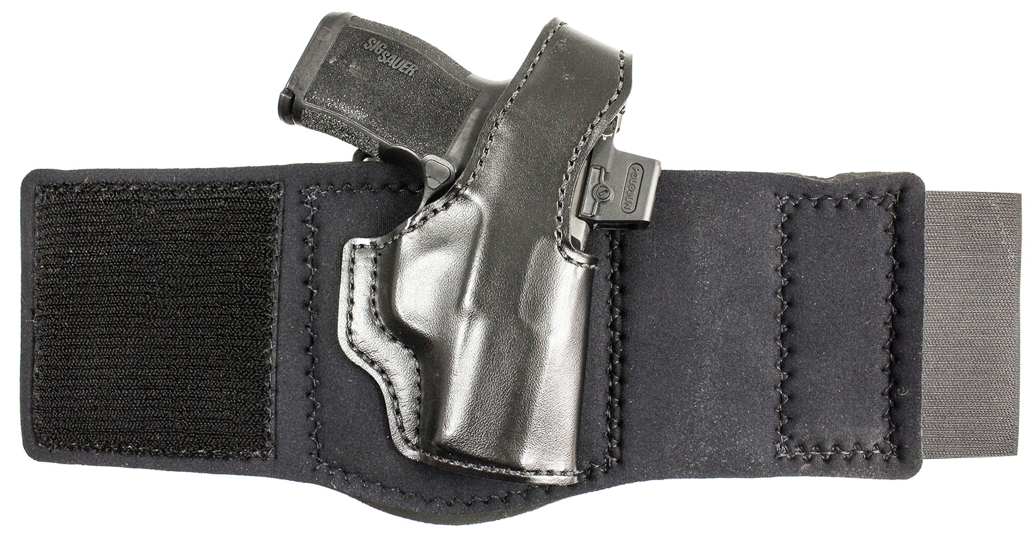DeSantis 014PC9YZ0 Die Hard Ankle Rig Holster Black Right Hand SIG P365