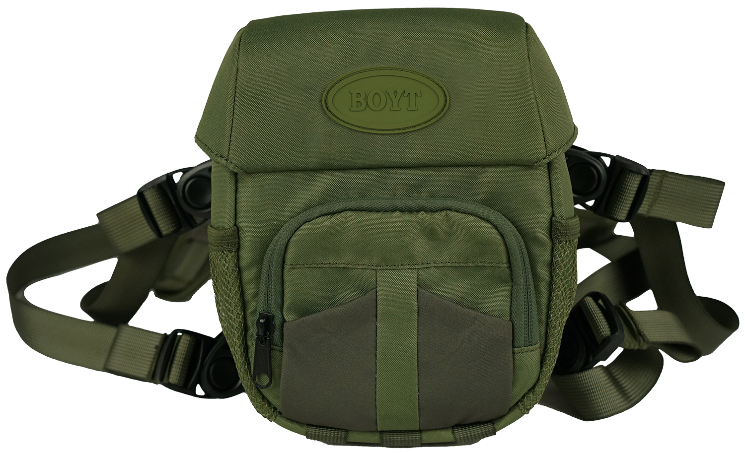 Boyt Harness BCH18-XL Sage Nylon Bino Case & Harness 9.5" XL 40"-62" - Boyt Harness Company - SAGE