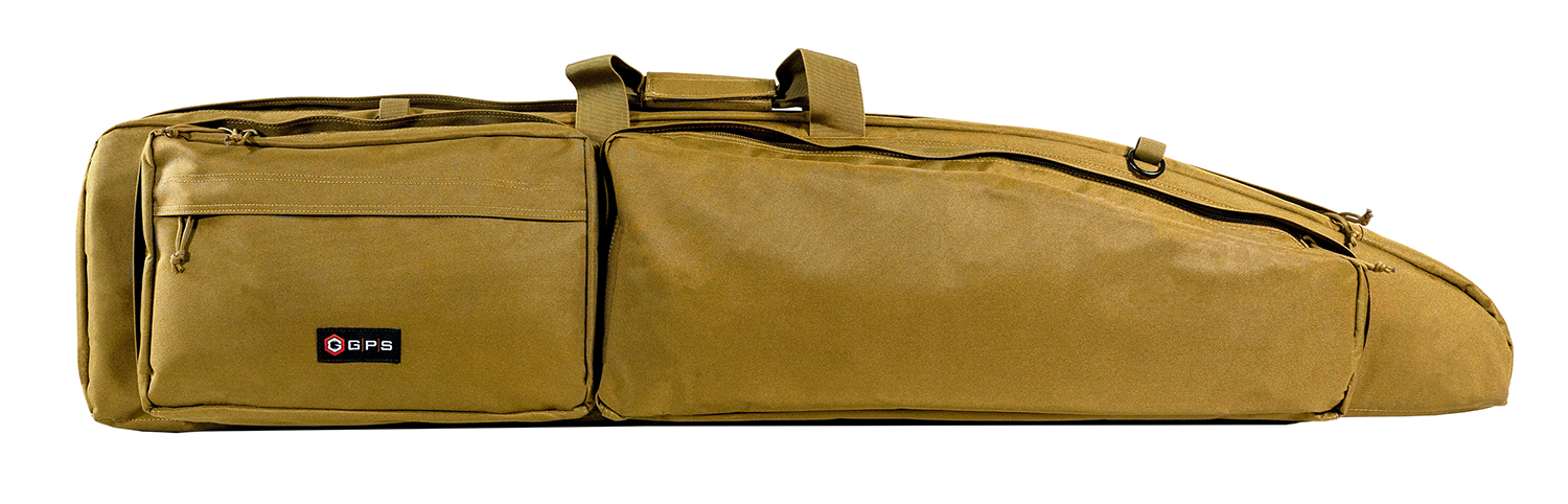 GPS Bags GPSDBRC50Tan Double Rifle Case 50" Tan