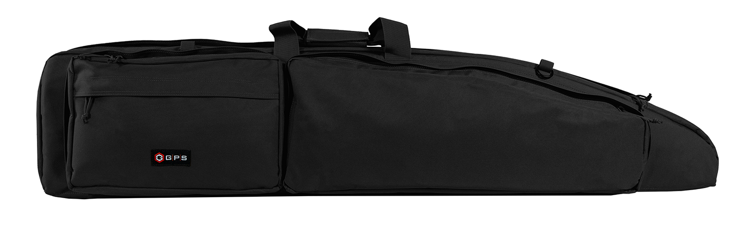 GPS Bags GPSDBRC42Black Double Rifle Case 42" Black