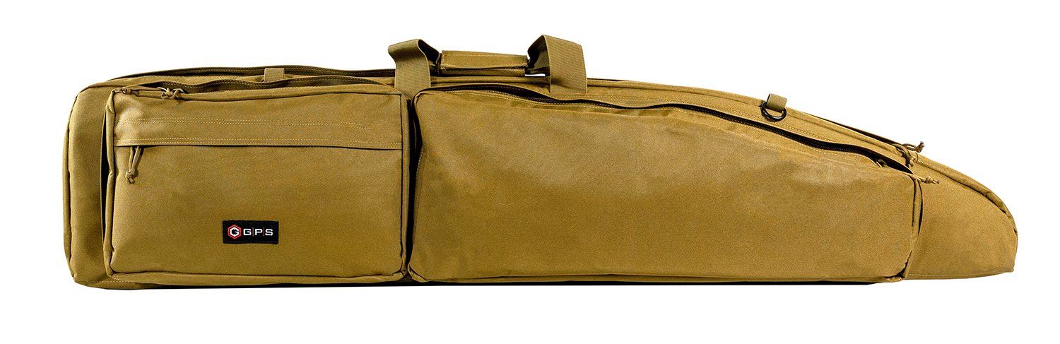 GPS Bags GPSDBRC42Tan Double Rifle Case 42" Tan