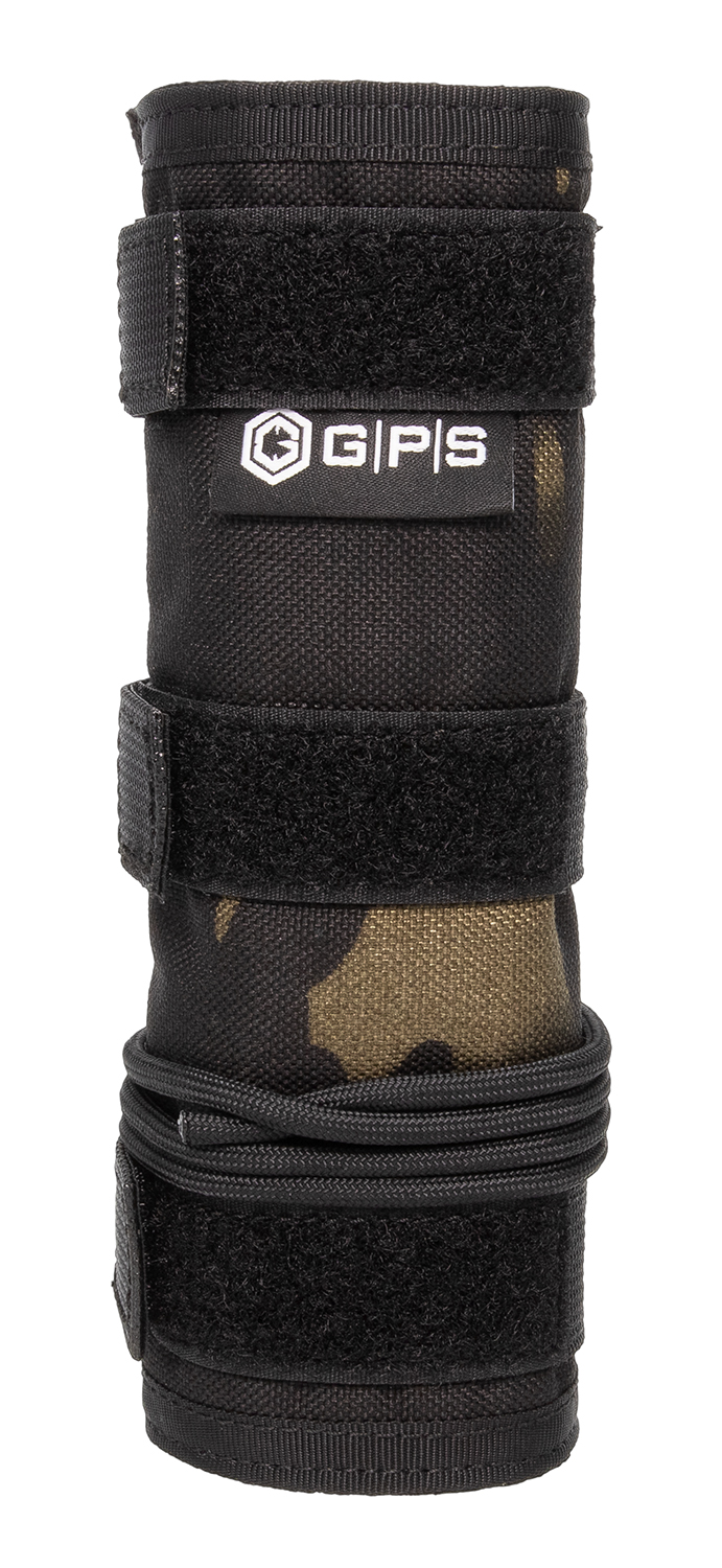 GPS Bags GPST80075Mc Tactical Suppressor Cover 22 LR 1000D Nylon Multi-Cam