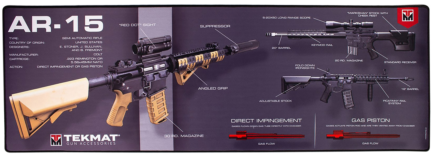 TEKMAT TEK42AR15WPD        DOOR MAT AR15 DESIGN
