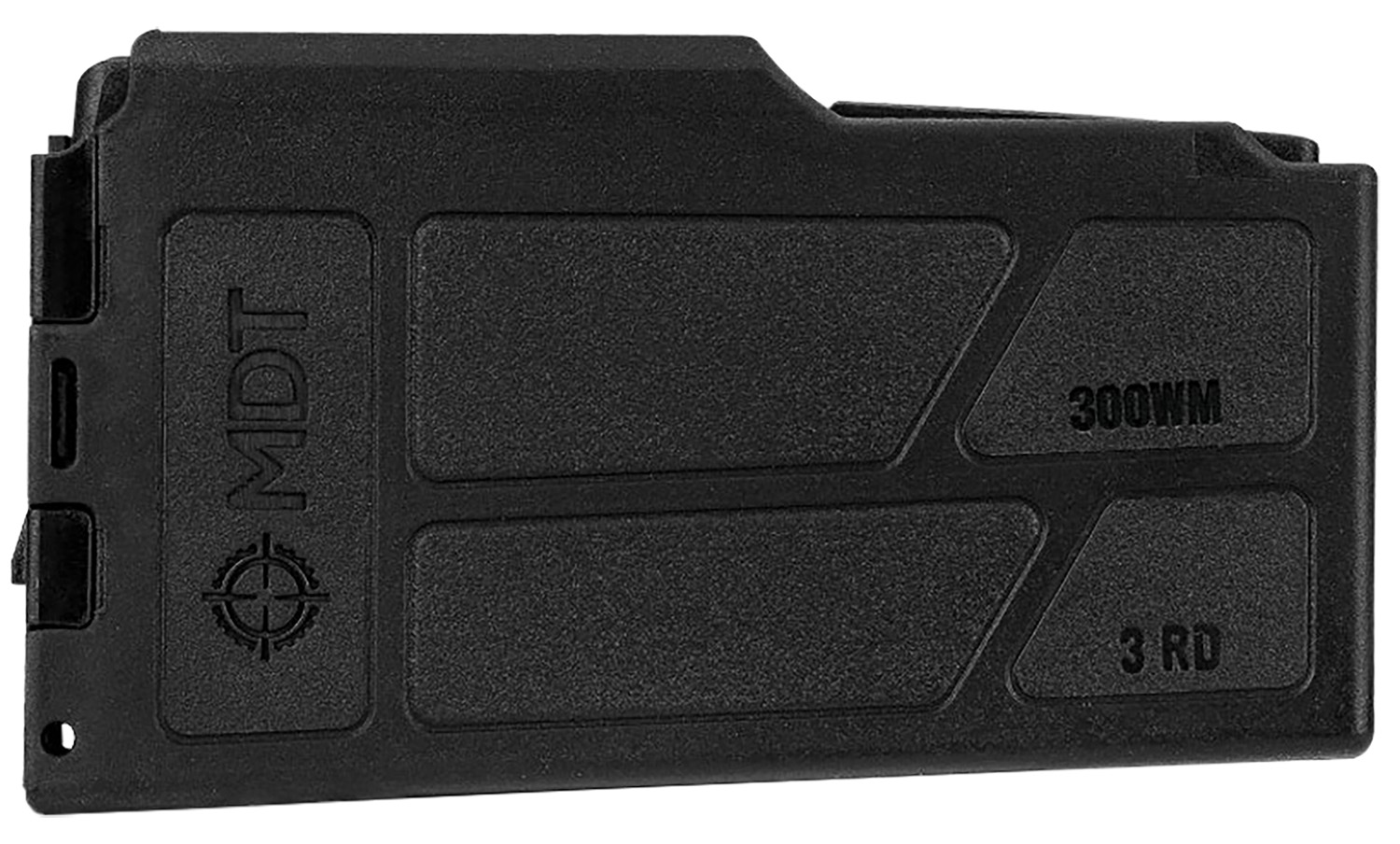 MDT 300 WM 3rd CIP LA Black Polymer Rifle Magazine (106256-BLK) - MDT - 3RD