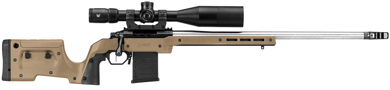 Mdt Sporting Goods Inc 105345-FDE XRS Chassis System Flat Dark Earth Ruger American/ Short Action 32.25