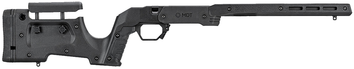 Mdt Sporting Goods Inc 105345-BLK XRS Chassis System Black Ruger American/ Short Action 32.25