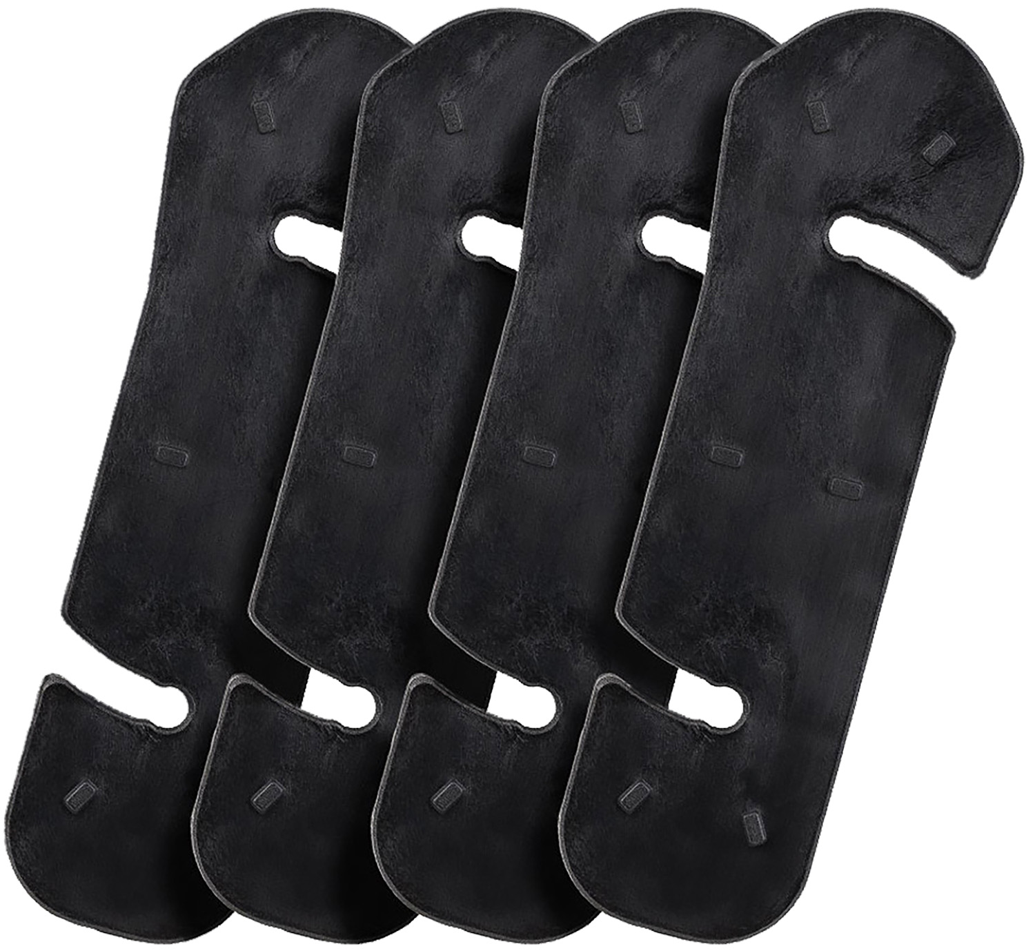 MDT 104185BLK Buttstock Spacer Kit Black 4-Pack 1/4" LOP Adjustment