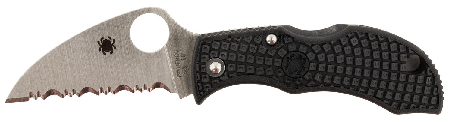 Spyderco MBKWS Manbug SL/FS Black Lightweight Wharncliffe Knife