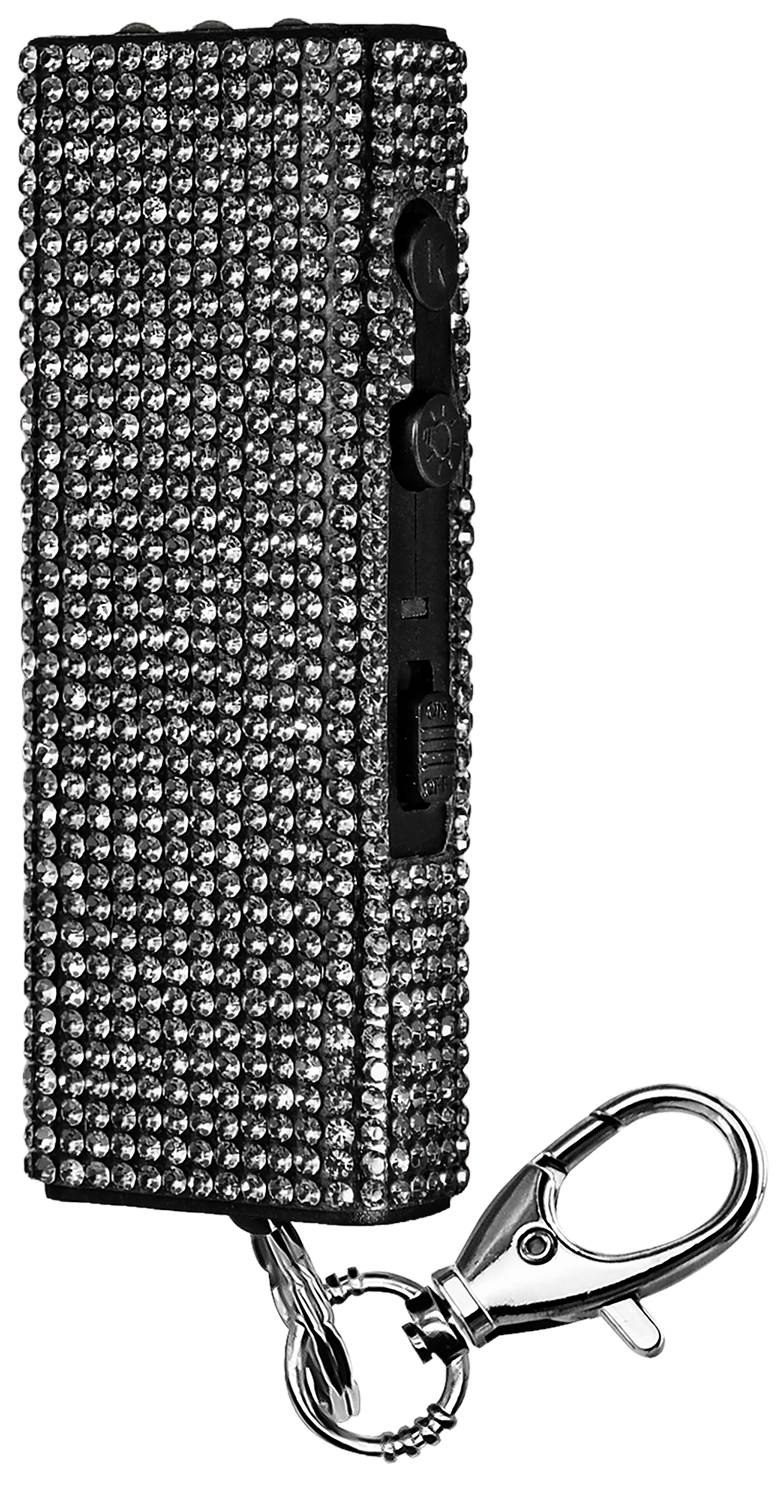 Skyline USA SGGDBOBK Stun Gun Black with LED Light and Keychain 4.10 oz