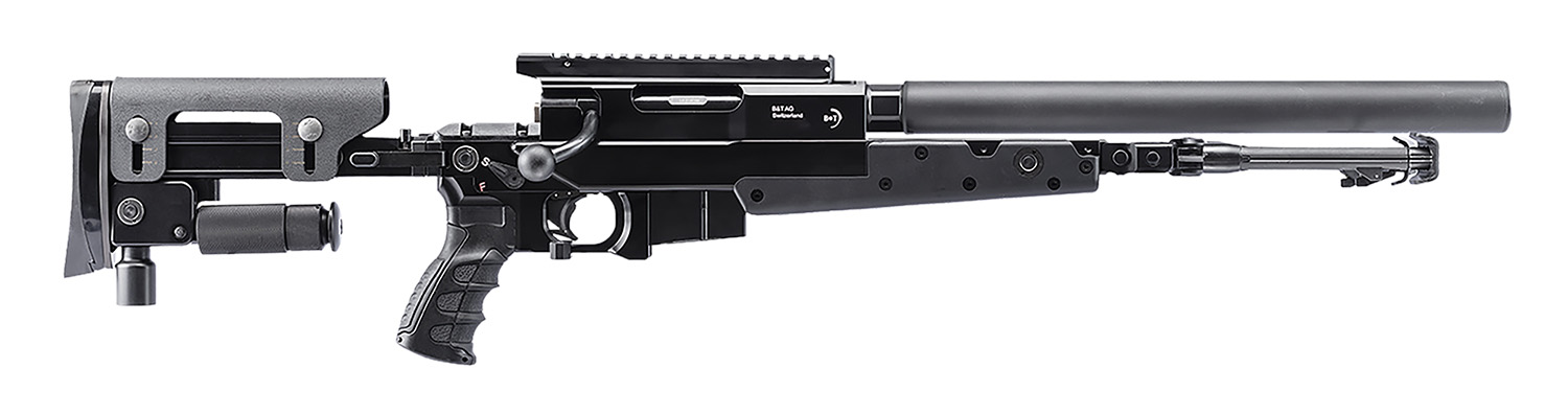 B&T BTAPR86SKIT APR 8.6 Blackout 12" 10+1 Black Folding Stock Rifle