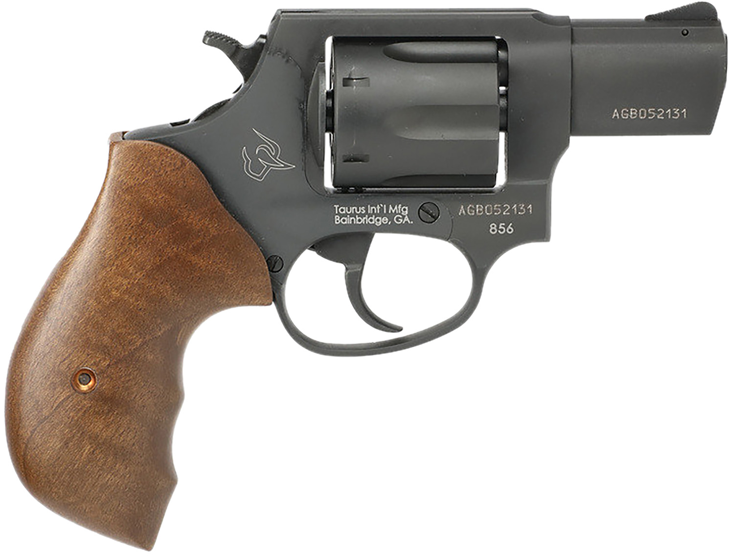 TAURUS 856 .38 SPL 2” 6 RDS BK/BK TURKISH WALNUT