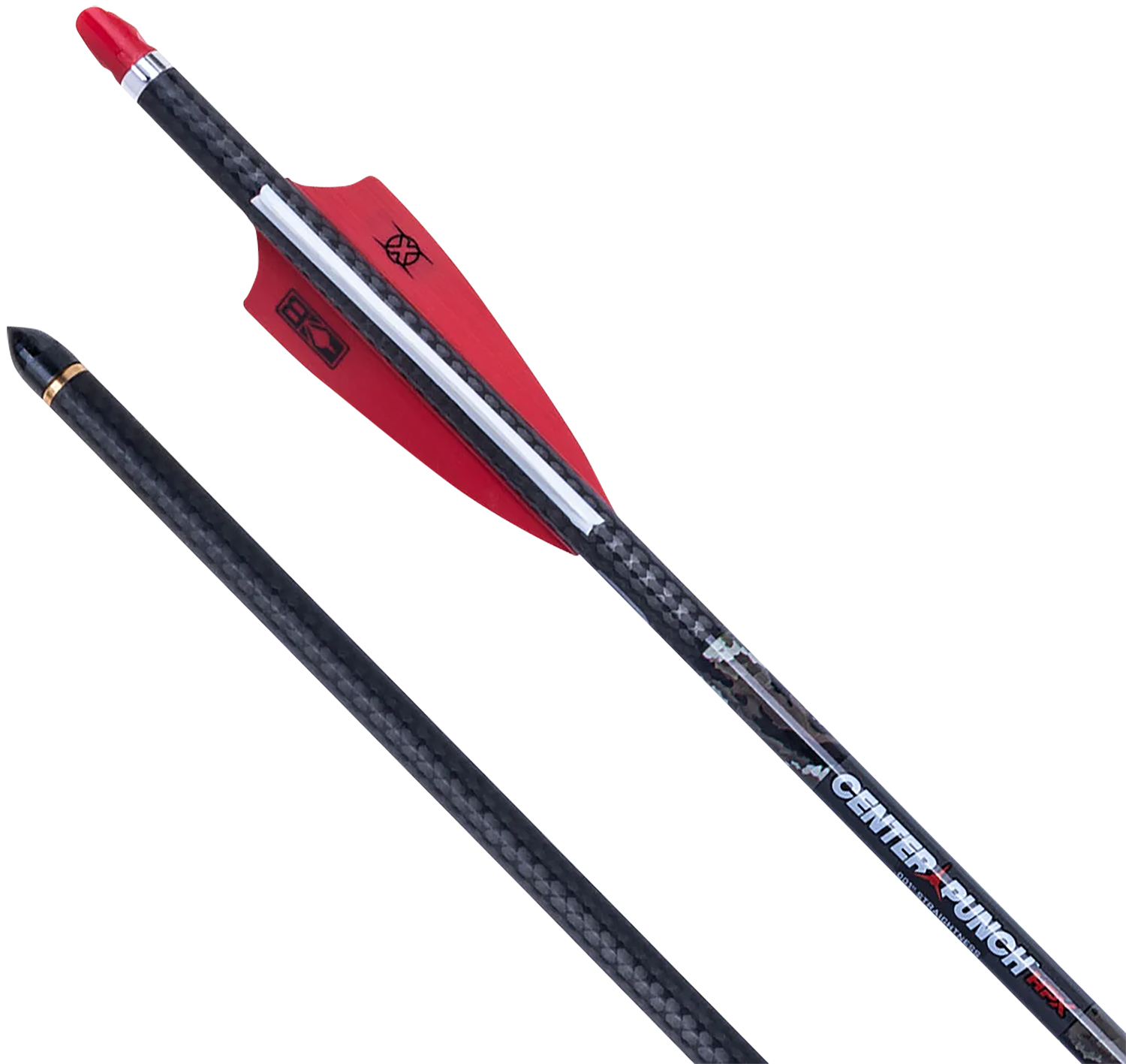 Tenpoint HEA7706 CenterPunch HPX Carbon 20" Alpha Nock .001 Straightness Red