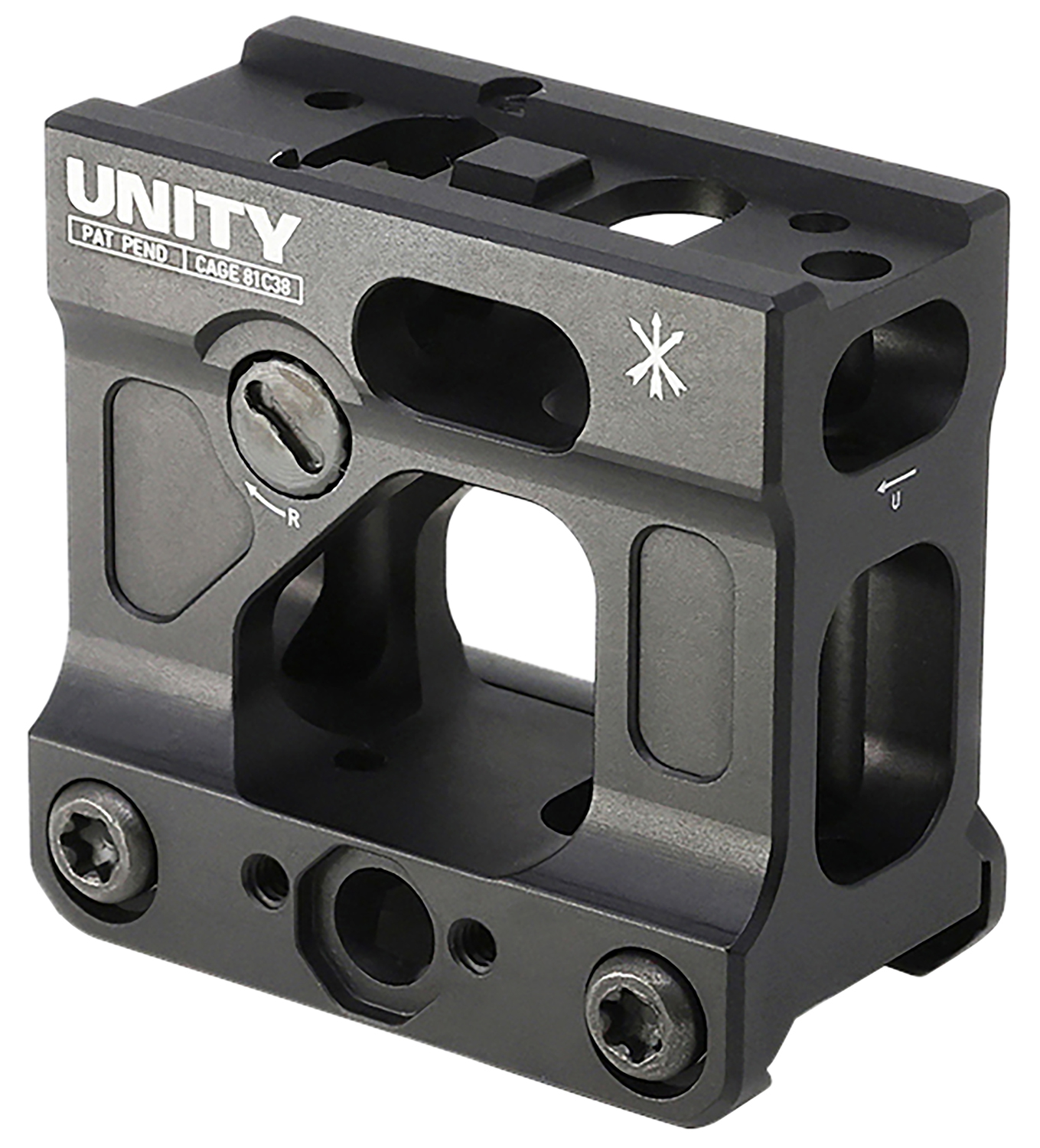 Unity Tactical LLC FSTMICB Fast Micro Black Anodized