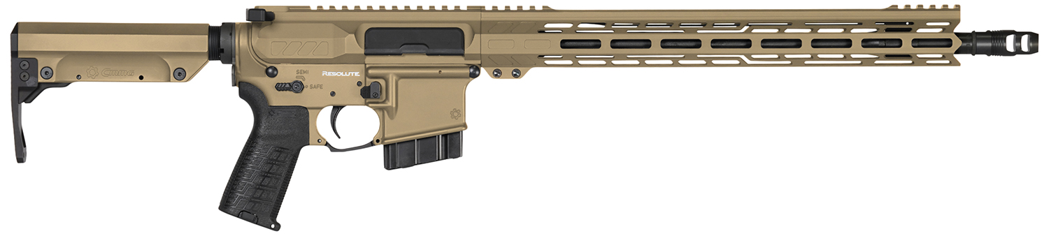 CMMG 28A670CCT Resolute MK4 22 ARC 16" Rifle, Coyote Tan, M-LOK Handguard