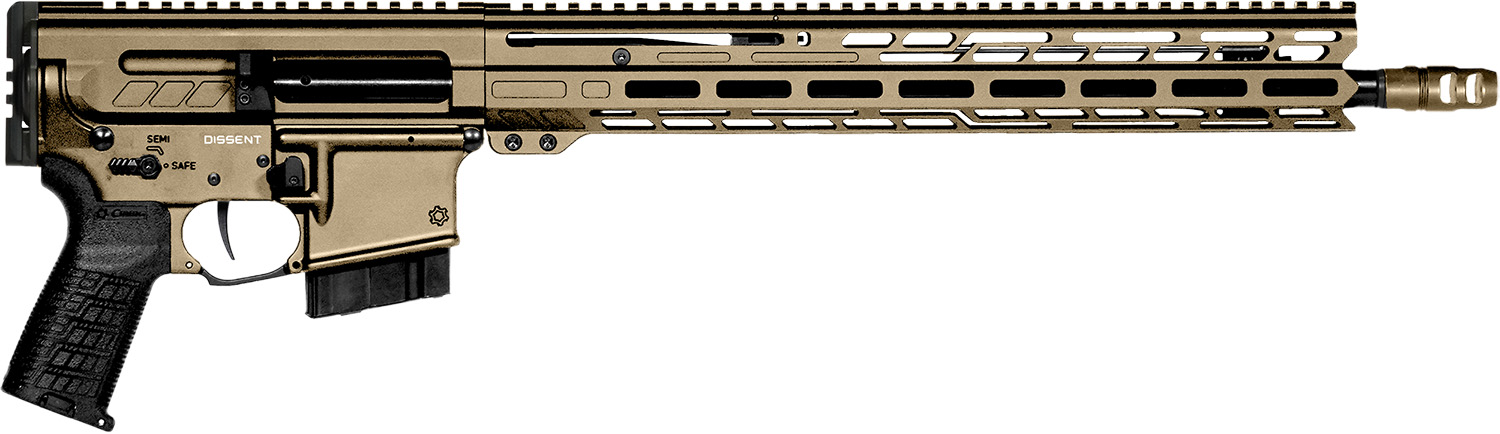 CMMG Compact Action Pistol Dissent Mk4 22 Arc 16.1" Coyote Tan 28AB60C-CT