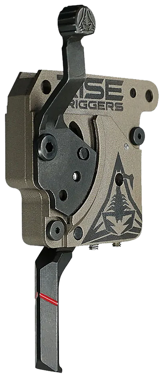 Rise Armament RA735F Reliant Trigger Black-FDE Flat