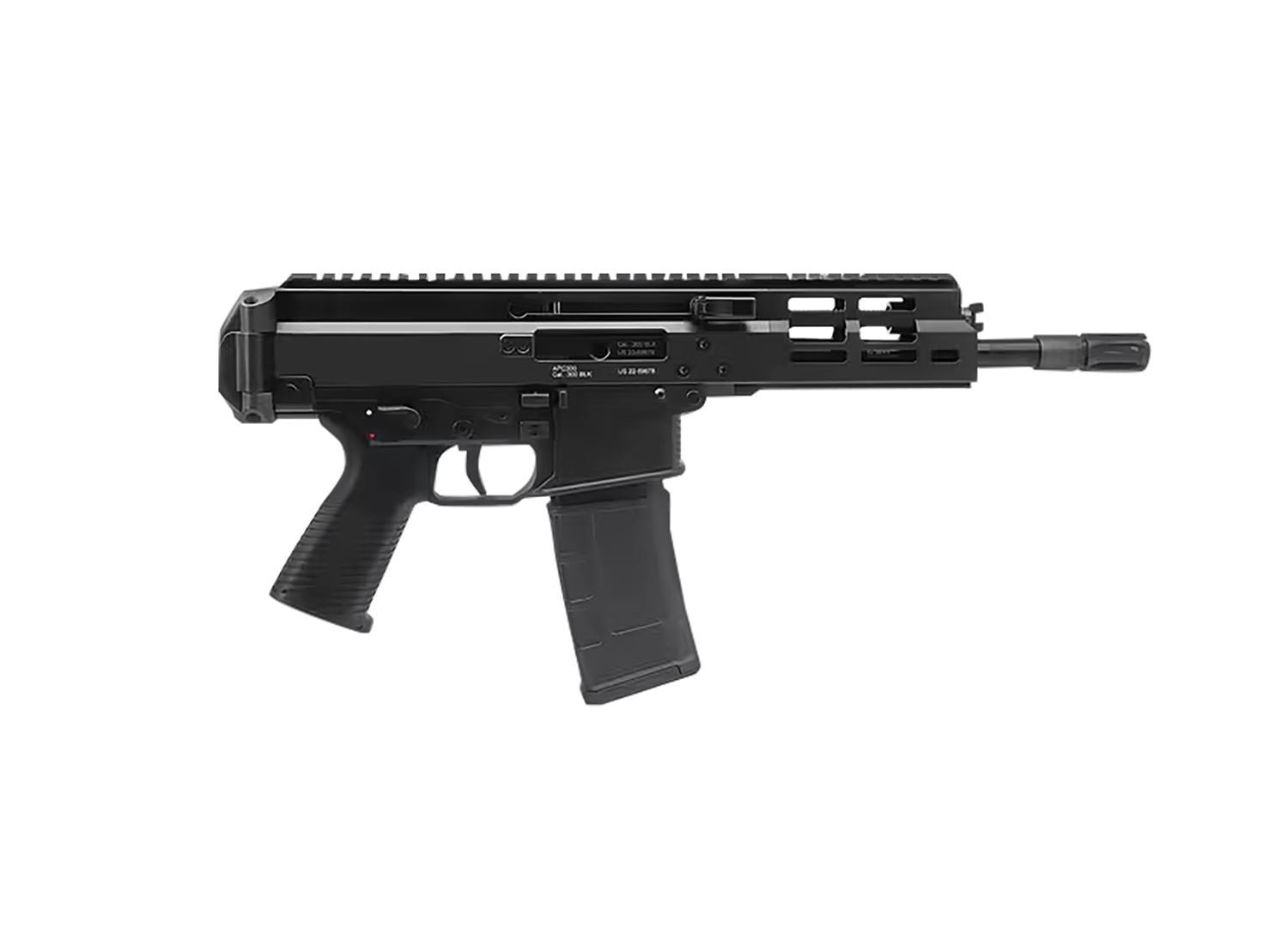 B&T BT361660 APC Pro 300 Blackout 8.7" 30+1 M-LOK Black Semi-Auto