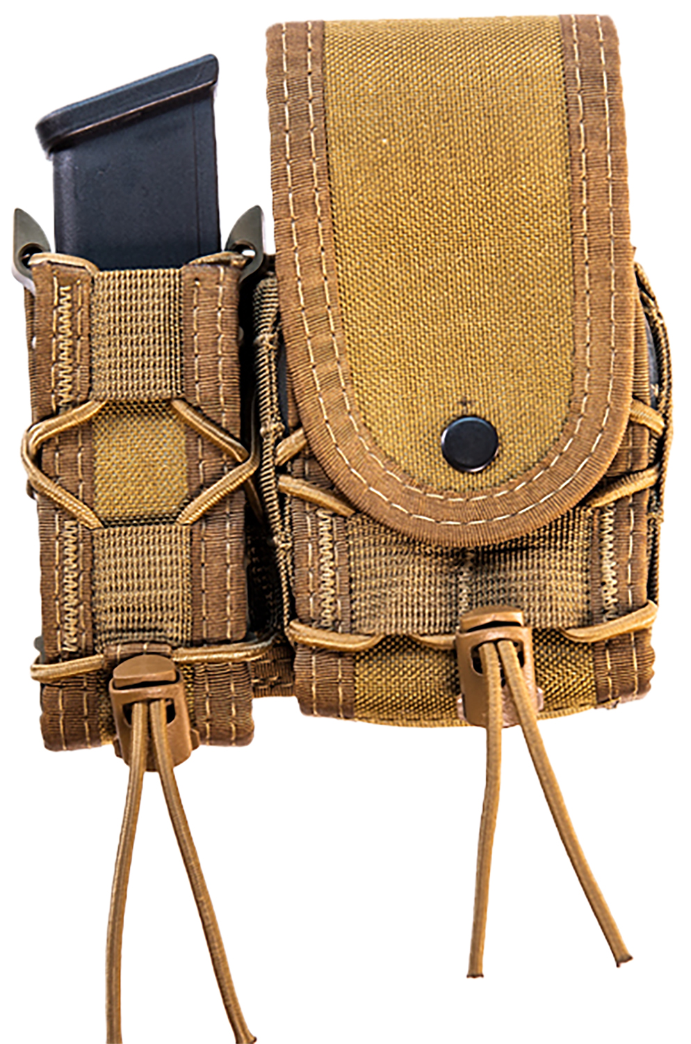 HSGI 10PC00CB LEO TACO Pouch Coyote Brown Nylon Belt Mount 2.25"