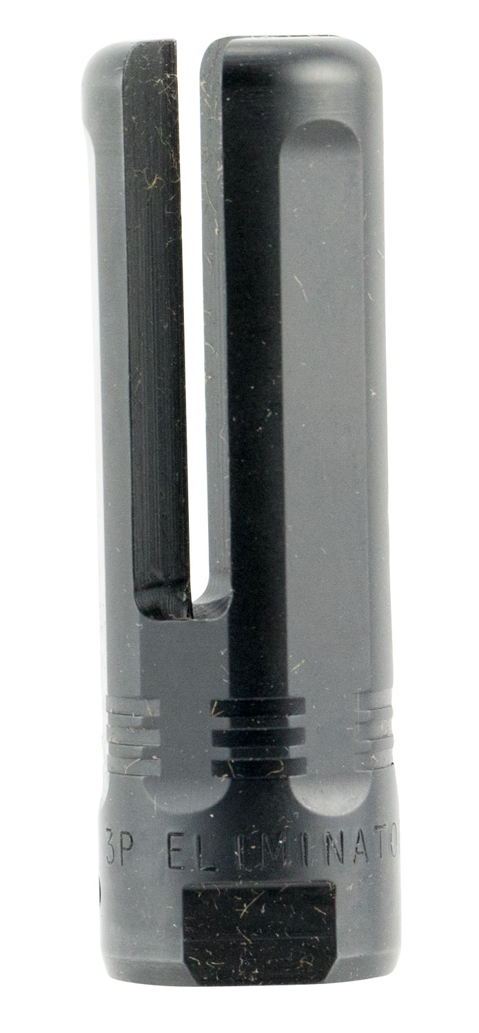 SureFire 3PELIMINATOR5561228 3P Eliminator Flash Hider Black Nitride Stainless Steel with 1/2-28 tpi Threads & 2.60 OAL for 5.56x45mm NATO M16, M4
