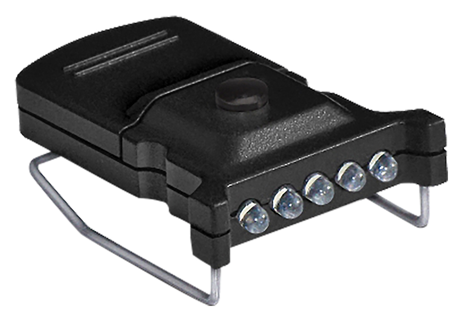 Cyclops CYC-MHC2PK-W Micro Hat Clip Light Black 10 Lumens White LED