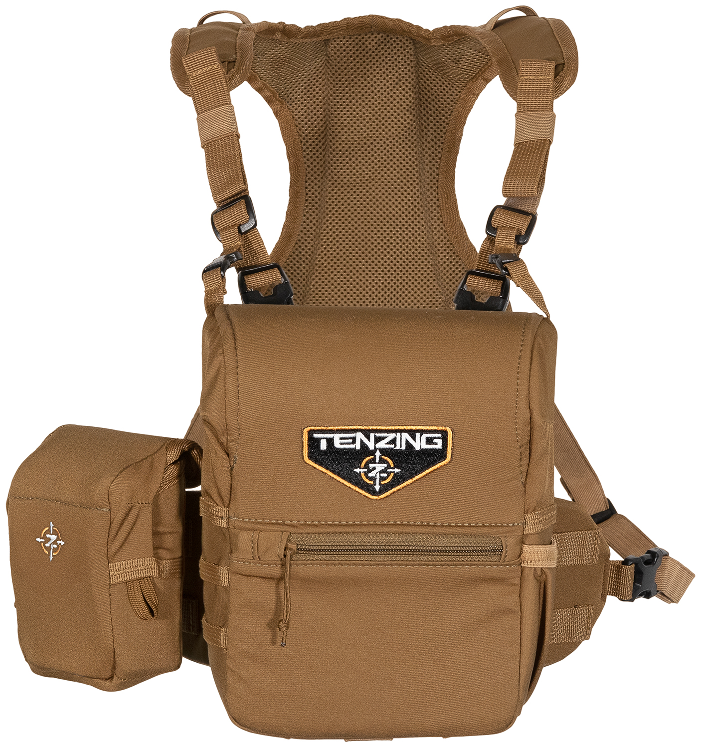 Tenzing TZG-BH-BST-MD Bino Harness Medium Tan Poly Oxford Magnetic Closure