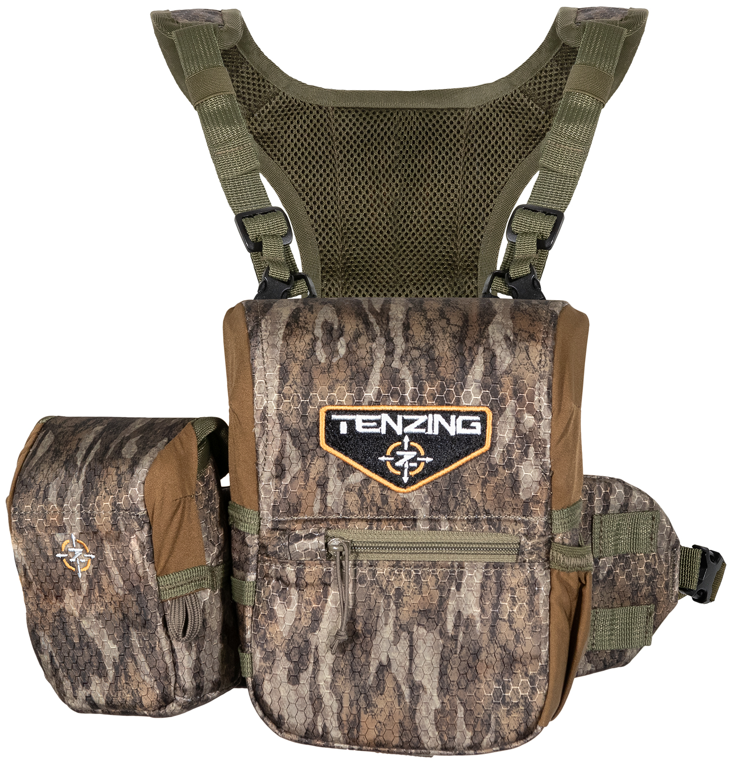 Tenzing TZG-BH-MO-SM Bino Harness Small Mossy Oak Bottomland Poly Oxford